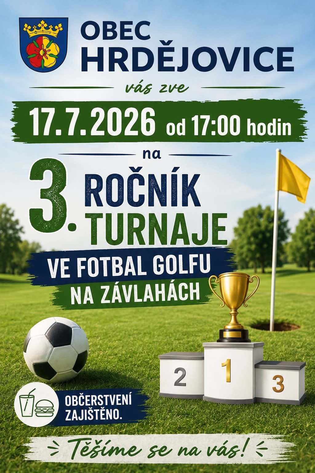 3. ročník turnaje ve fotbal golfu 