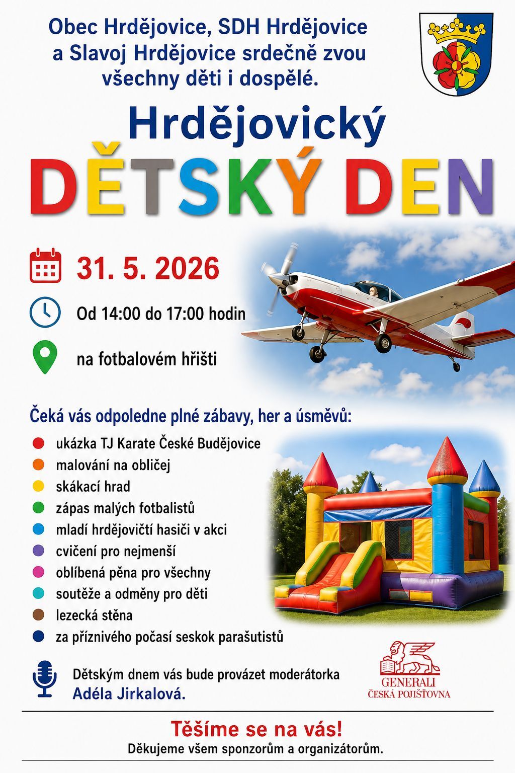Dětský den v Hrdějovicích